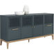 Rivero 71 X 17.75 inch Teal Sideboard